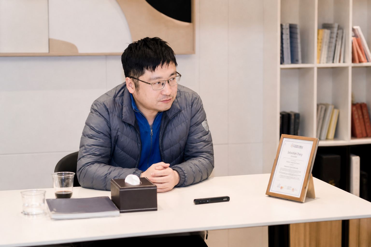 Portrait of Mr Zhang